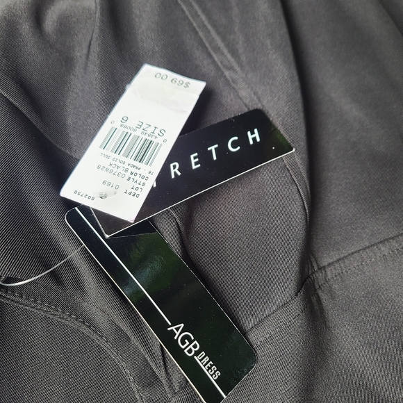 LITTLE BLACK MINI SLEEVELESS DRESS | NWT size 6, AGB - Picture 5 of 12